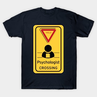 Psychologist Crossing T-Shirt